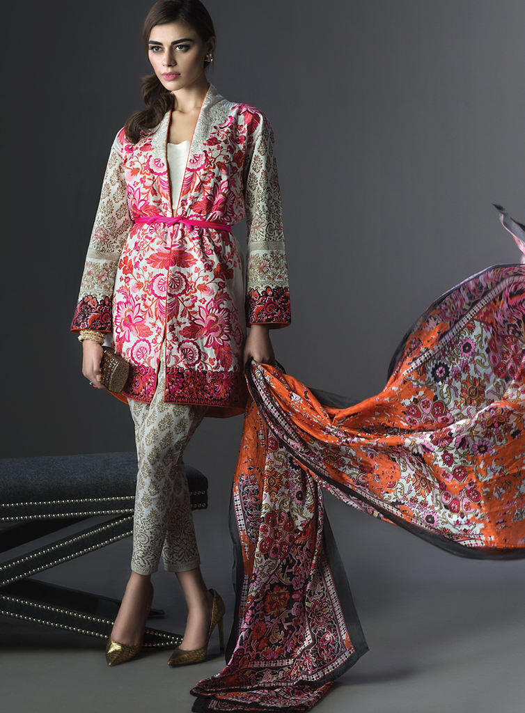 Sana Safinaz Luxury Formal Eid Collection '16 – 05A - YourLibaas
 - 1