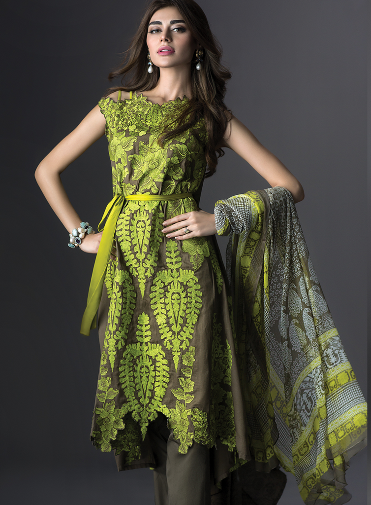 Sana Safinaz Luxury Formal Eid Collection '16 – 04B - YourLibaas
 - 1