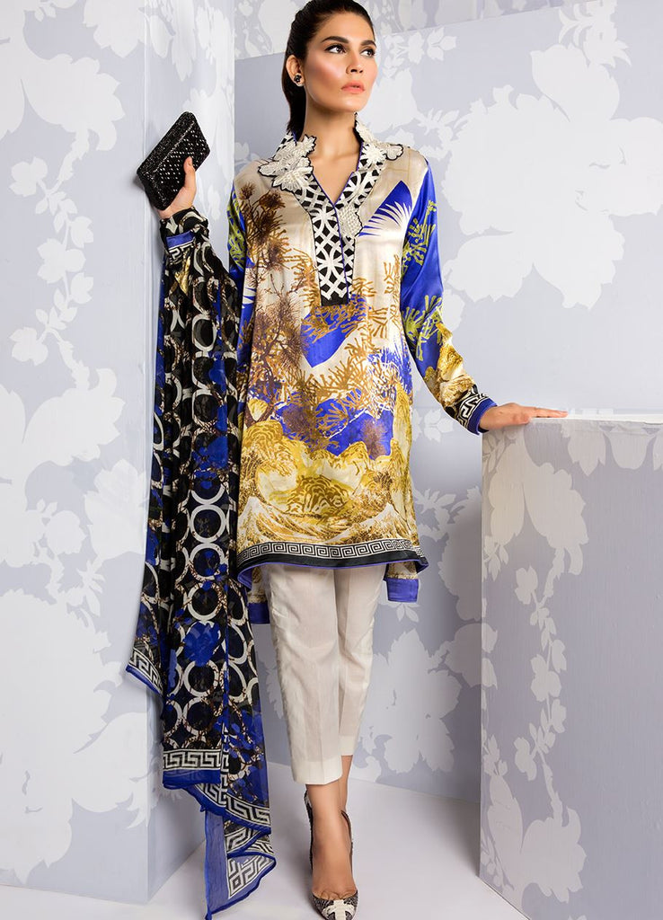 Sana Safinaz Silk Collection 2016 – 06B - YourLibaas
 - 1