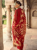 Zainab Chottani Jamdani Wedding Festive Collection 2019 – JWF04 - Gul Surkh