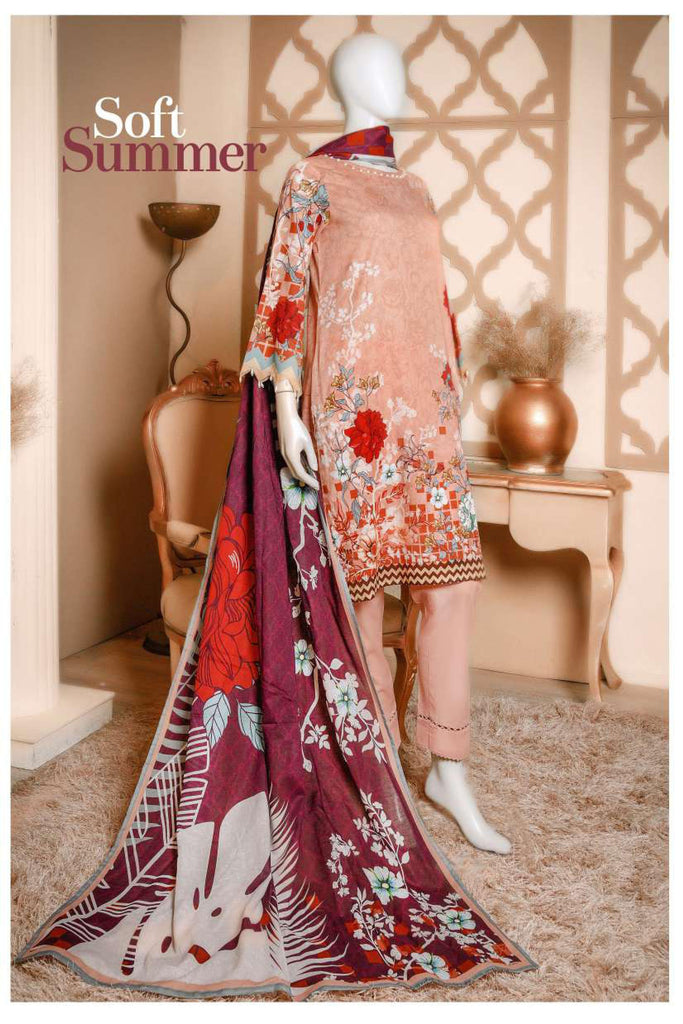 Aansa by Owais Gujrati Summer Collection 2019 – 6A - Soft Summer