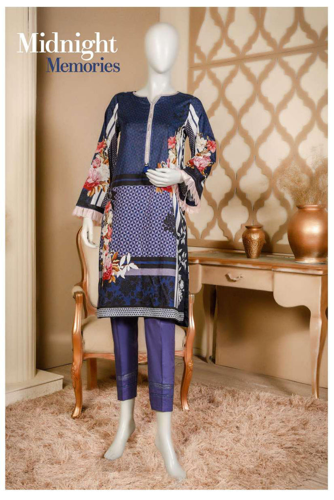 Aansa by Owais Gujrati Summer Collection 2019 – 7A - Midnight Memories