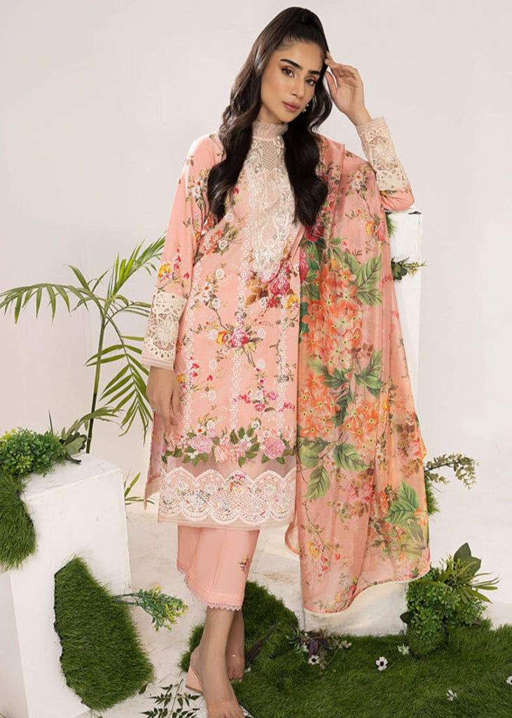 Asifa & Nabeel Aleyna Lawn Collection Vol-2 – PEONY (ALV-08)