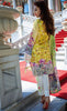 Farah Talib Aziz - A Mediterranean Dream -  Stained Glass Parfait Saffron - 1B - YourLibaas
 - 2
