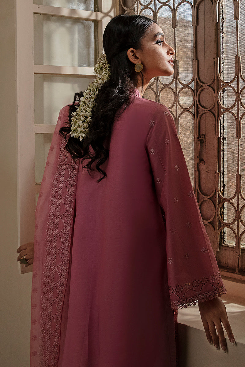CROSS STITCH BY 7 PEARLS BRAND COTTON EMBROIDERY WITH OTHER TRIM KURTI WITH  COTTON PANT AND DUPATTA WHOLESALER AND DEALER