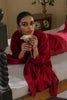 Cross Stitch Chikankari Lawn Collection – RUBY RED