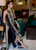 Crimson X Saira Shakira Wedding Collection – 3A - A Velvet Story - Cobalt