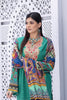 Guzarish by Zebaish · Stitched Printed & Embroidered Lawn Suit – Misty Aqua