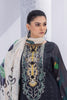 Guzarish by Zebaish · Stitched Printed & Embroidered Lawn Suit – Black Marlin