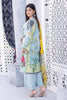 Guzarish by Zebaish · Stitched Printed & Embroidered Lawn Suit – Blue Bayoux