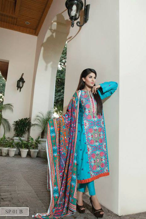 Charizma Nation Linen Collection 2015 - SP01B - YourLibaas
 - 1