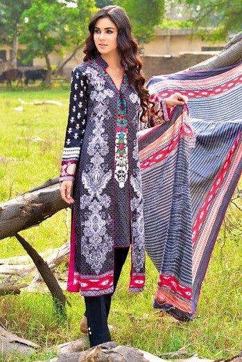 Noor Jahan Linen Collection - 01 - YourLibaas
 - 1