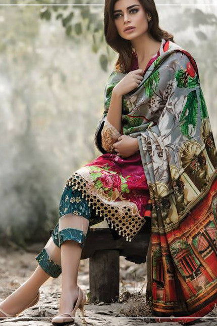 Wintry Breeze by Al Zohaib 2016 – Design 01 - YourLibaas
 - 1