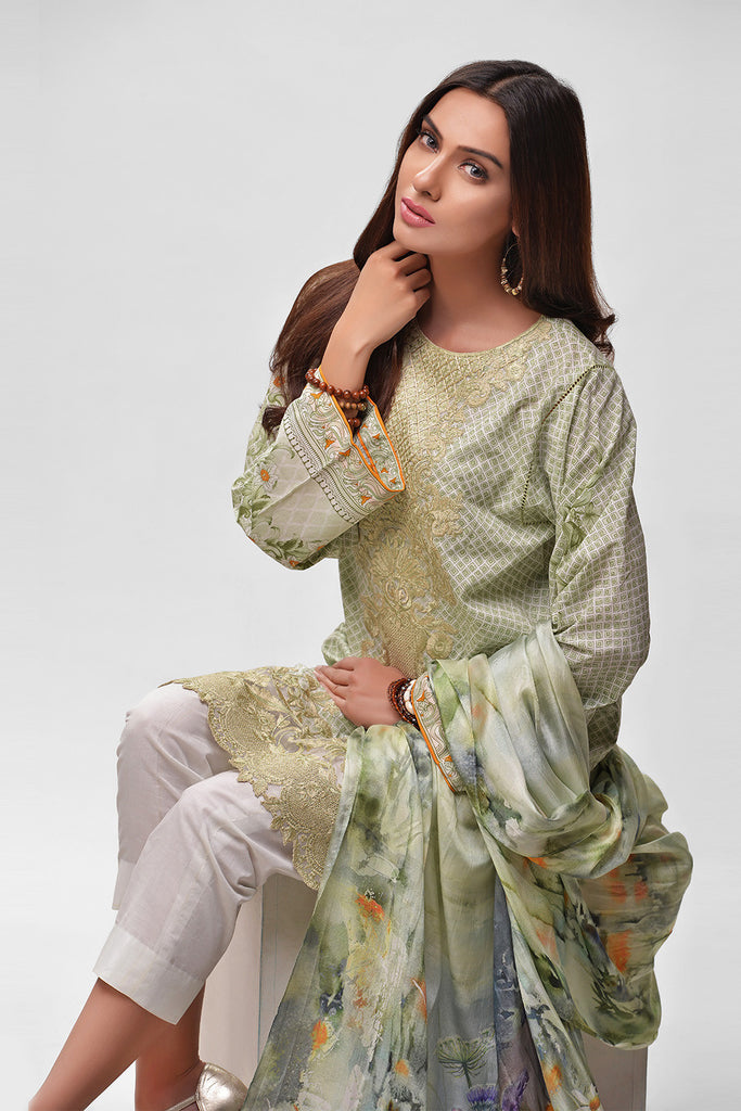 AUJ Lawn Collection 2016 Vol 1 – Design 1 - YourLibaas
 - 1