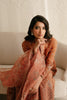 Cross Stitch Luxe Atelier Luxury Formals – Cedar Alpine - 4PC Organza Embroidered Suit