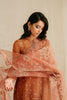 Cross Stitch Luxe Atelier Luxury Formals – Cedar Alpine - 4PC Organza Embroidered Suit