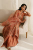 Cross Stitch Luxe Atelier Luxury Formals – Cedar Alpine - 4PC Organza Embroidered Suit