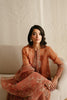 Cross Stitch Luxe Atelier Luxury Formals – Cedar Alpine - 4PC Organza Embroidered Suit