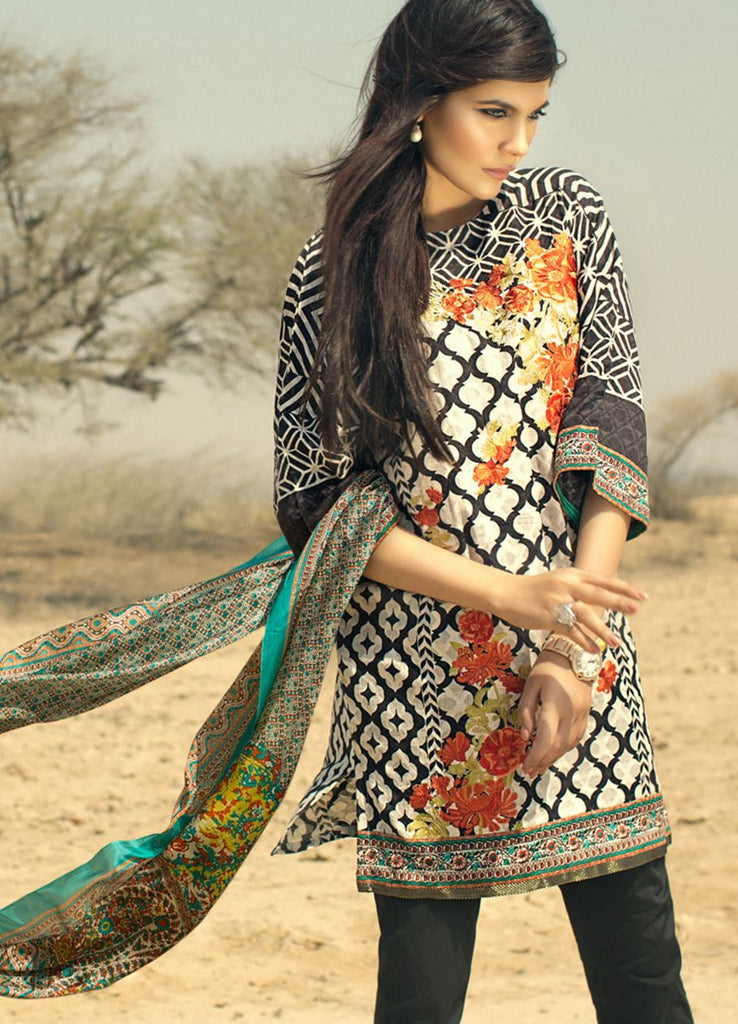 Sana Safinaz Spring/Summer Lawn Collection 2016 – 02B - YourLibaas
 - 1