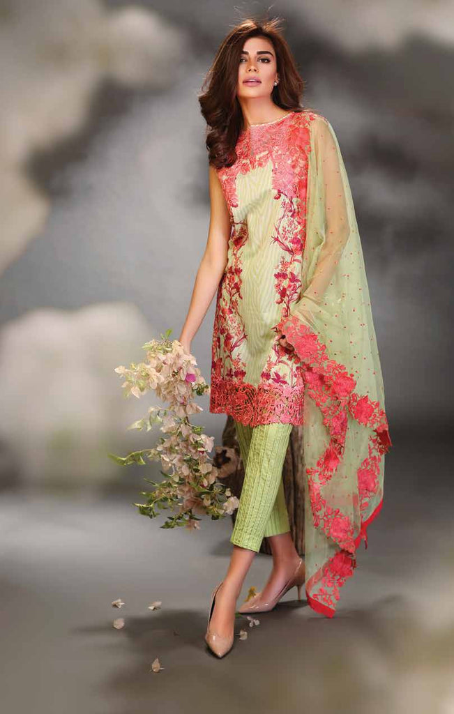 Fuchsia Summer Lawn Collection '16 – Design 02 - YourLibaas
 - 1