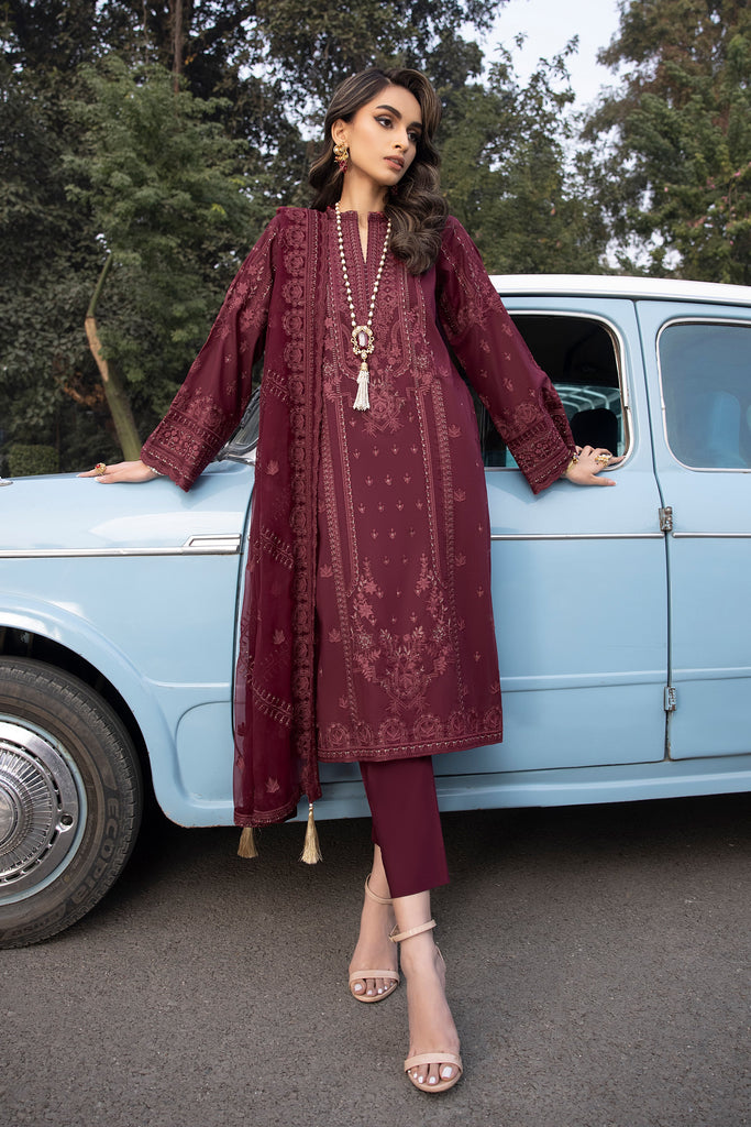 Lakhnay Spring Embroidered Lawn Collection – LG-RM-0062