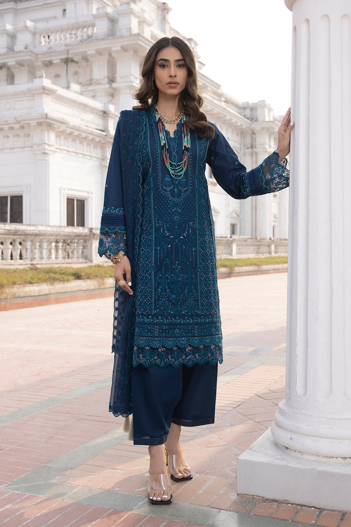 Lakhnay Spring Embroidered Lawn Collection – LG-SK-0142
