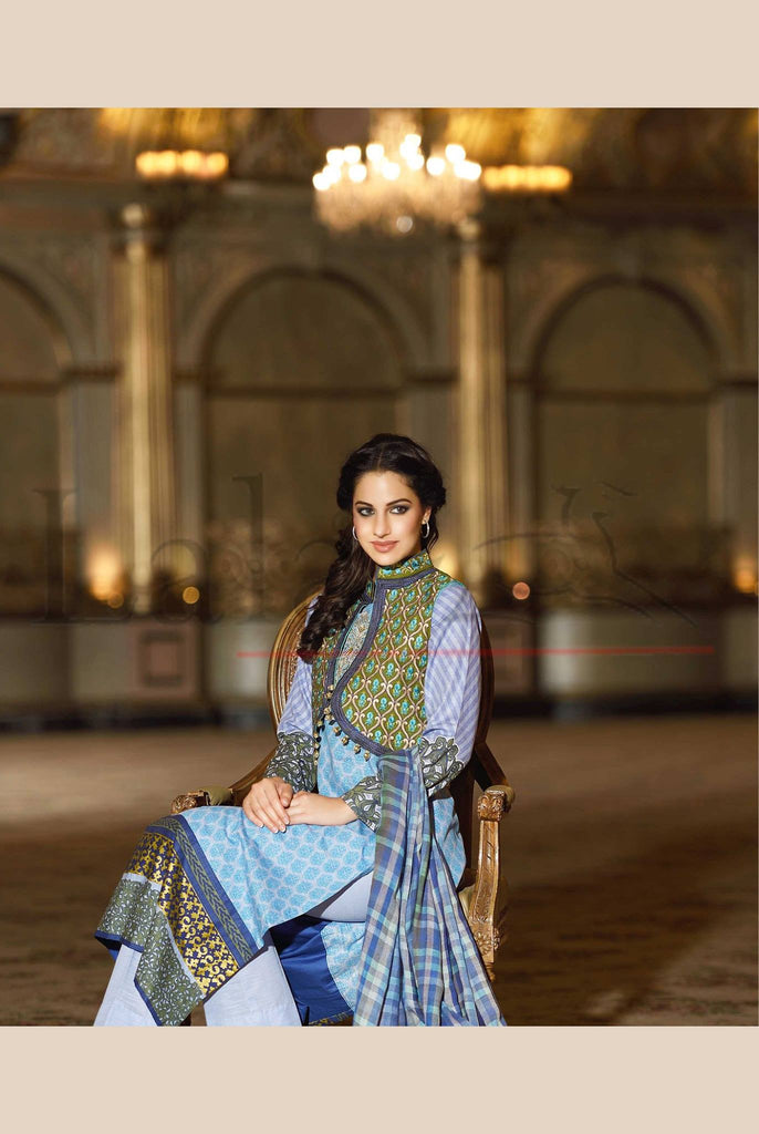 Lala Brocade Winter Collection With Woolen Shawl - BR20 - YourLibaas
