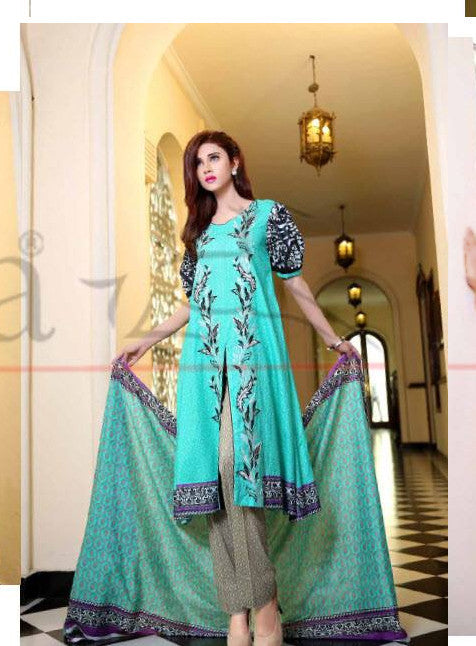 Lala Classic Embroidered - CCE-04B - YourLibaas
 - 1