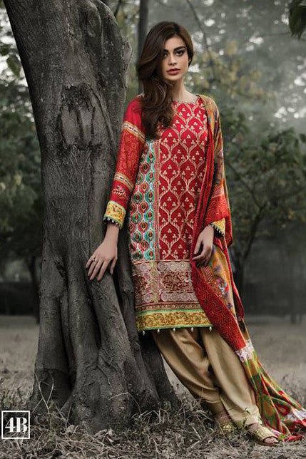 Wintry Breeze by Al Zohaib 2016 – Design 04B - YourLibaas
 - 1