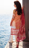 Farah Talib Aziz - A Mediterranean Dream - Autumn Blossom - Burnt Orange - 5A - YourLibaas
 - 2