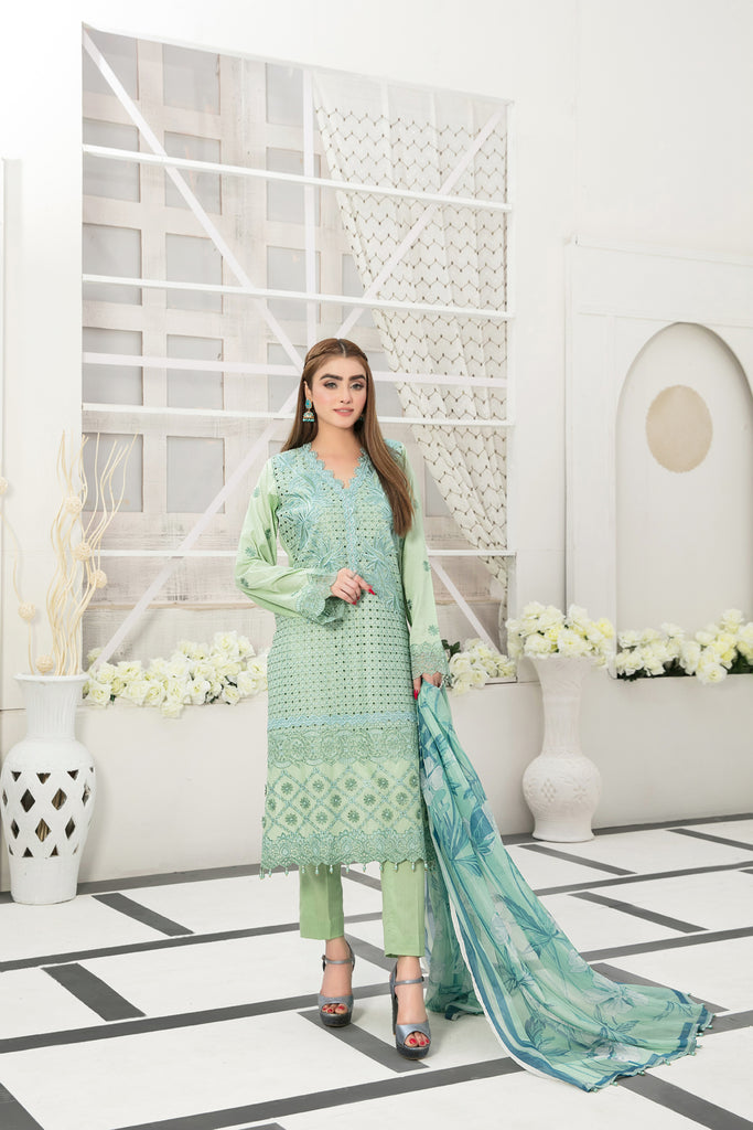 Tawakkal Izel Semi-Stitched Lawn Collection 2023 – D-7205