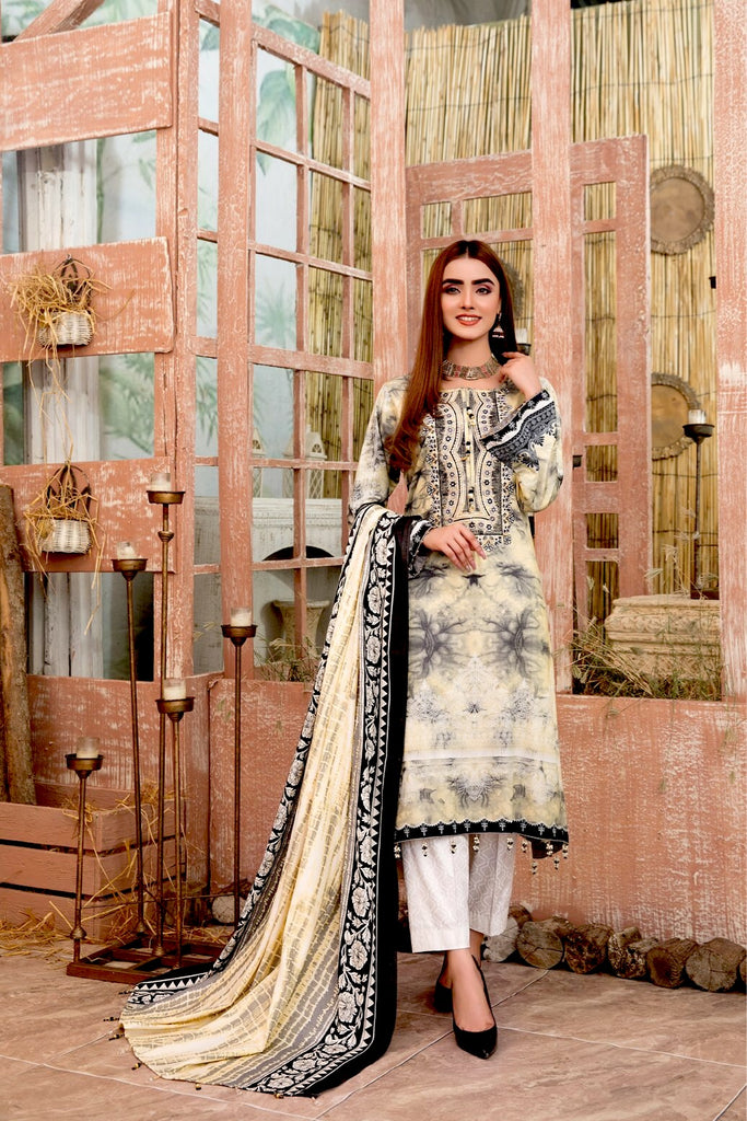 Amna Sohail Aashnaa Tie & Die Collection by Tawakkal – D-6054