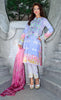 Farah Talib Aziz - A Mediterranean Dream - Sunset Silk - Sapphire - 6A - YourLibaas
 - 1