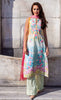 Farah Talib Aziz - A Mediterranean Dream - Sunset Silk - Sapphire - 6B - YourLibaas
 - 1