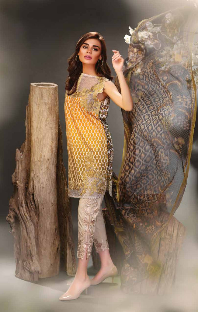 Fuchsia Summer Lawn Collection '16 – Design 06 - YourLibaas
 - 1
