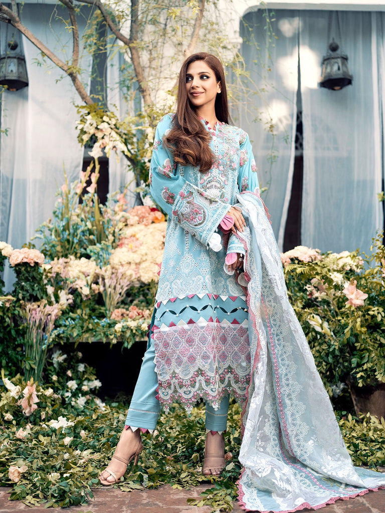 Maryam Hussain Luxury Lawn Collection 2023 – CRYSTAL