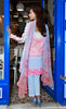 Farah Talib Aziz - A Mediterranean Dream - Porcelain Dream - Sky Blue - 7A - YourLibaas
 - 2