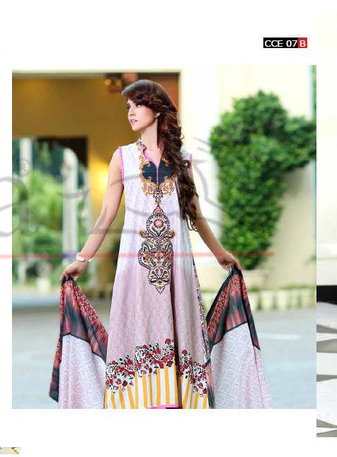 Lala Classic Embroidered - CCE-07B - YourLibaas
 - 1