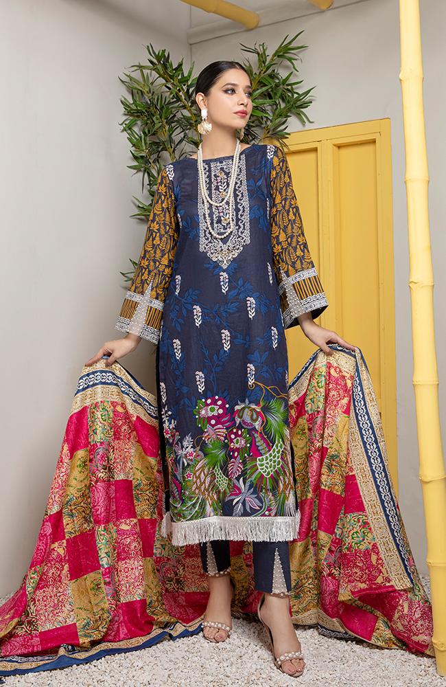Anum Lawn Collection Vol-6 2020 – 07C