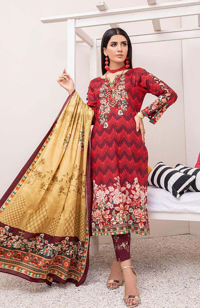 Anum Lawn Collection Vol-6 2020 – 08A