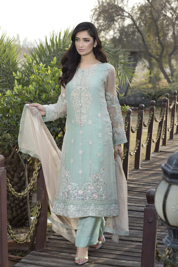 Baroque Luxury Chiffon Embroidered Collection Vol 3 – Mystical Dream - YourLibaas
 - 1