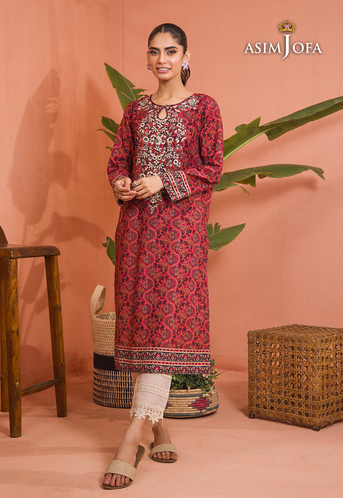 Asim Jofa Gul Rung Stitched/Pret Collection – AJGR-04