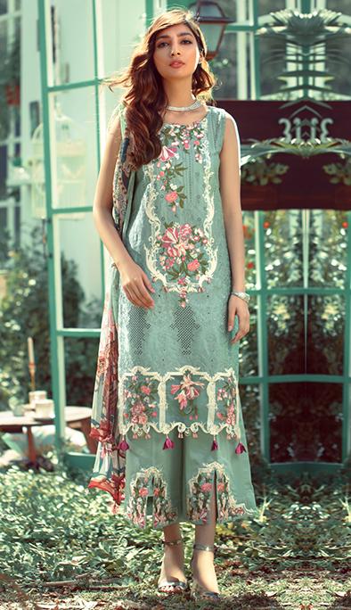 Elaf Luxury Lawn Collection 2020 – ELL-09