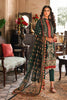 Gul Ahmed Festive Collection – Embroidered Lawn Suit with Gold Printed Cotton Net Dupatta FE-12246
