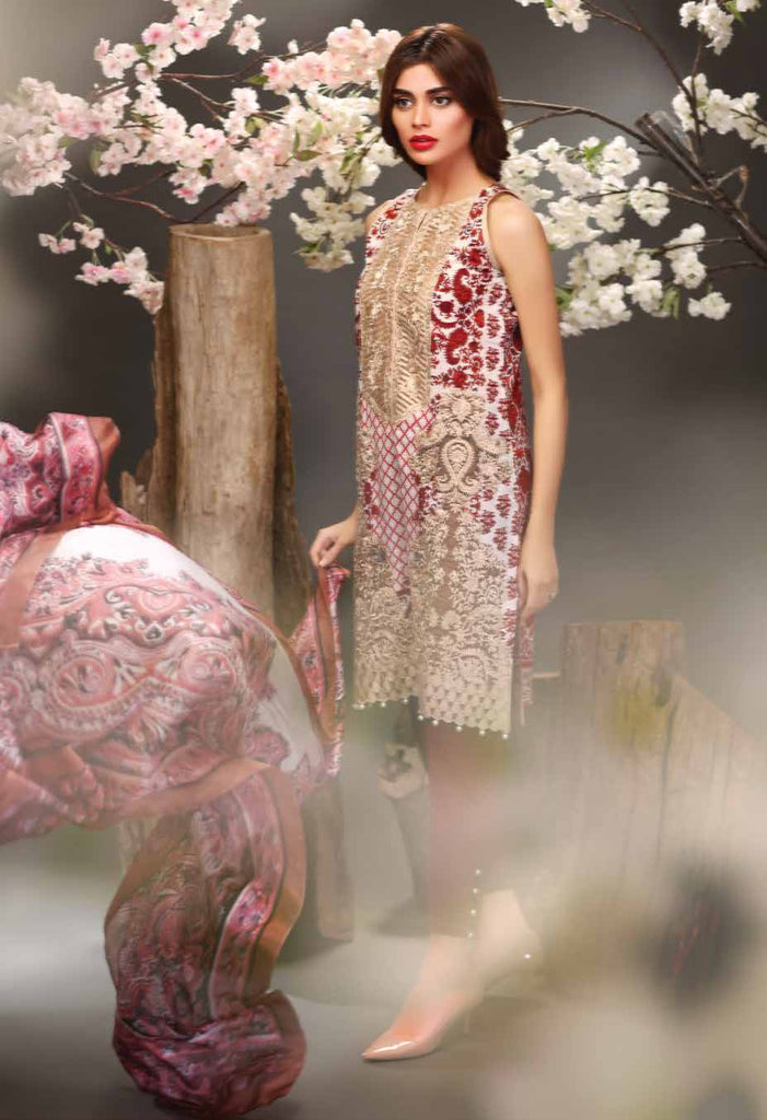 Fuchsia Summer Lawn Collection '16 – Design 09 - YourLibaas
 - 1