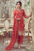 Serene Premium Beaux Rêves Embroidered Chiffon Collection 2020 – S-1006 Apfel Jam