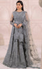 Alizeh Dua Luxury Formals – V01D01B- KHIRAD ( GREY )