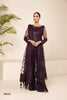 Alizeh Lamhay Festive Formal Collection – Embroidered Net Plum - V15D08 - Maya