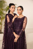 Alizeh Lamhay Festive Formal Collection – Embroidered Net Plum - V15D08 - Maya