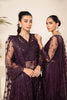 Alizeh Lamhay Festive Formal Collection – Embroidered Net Plum - V15D08 - Maya